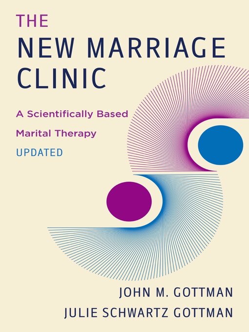 Title details for The New Marriage Clinic by John M. Gottman - Wait list